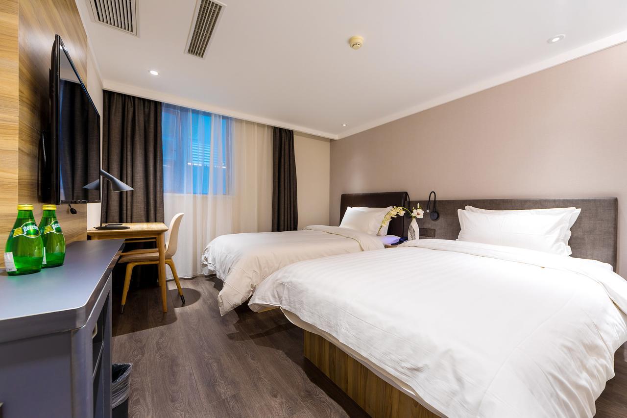 Hanting Premium Hotel Shanghai Dapu Bridge Riyueguang Shopping Mall Exterior foto