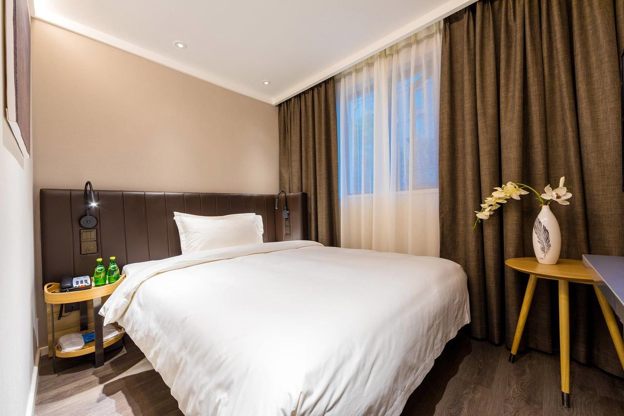Hanting Premium Hotel Shanghai Dapu Bridge Riyueguang Shopping Mall Exterior foto