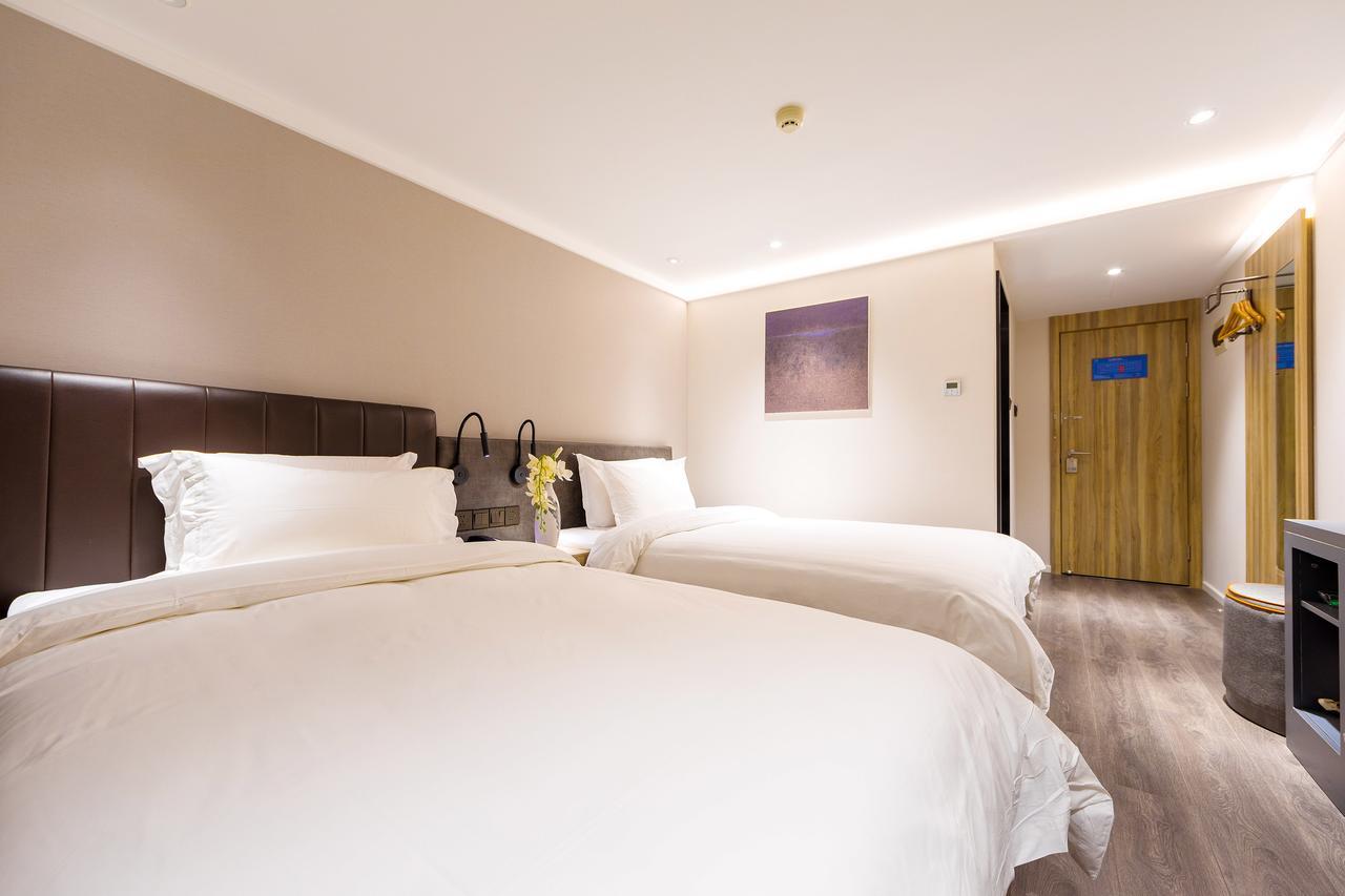 Hanting Premium Hotel Shanghai Dapu Bridge Riyueguang Shopping Mall Exterior foto